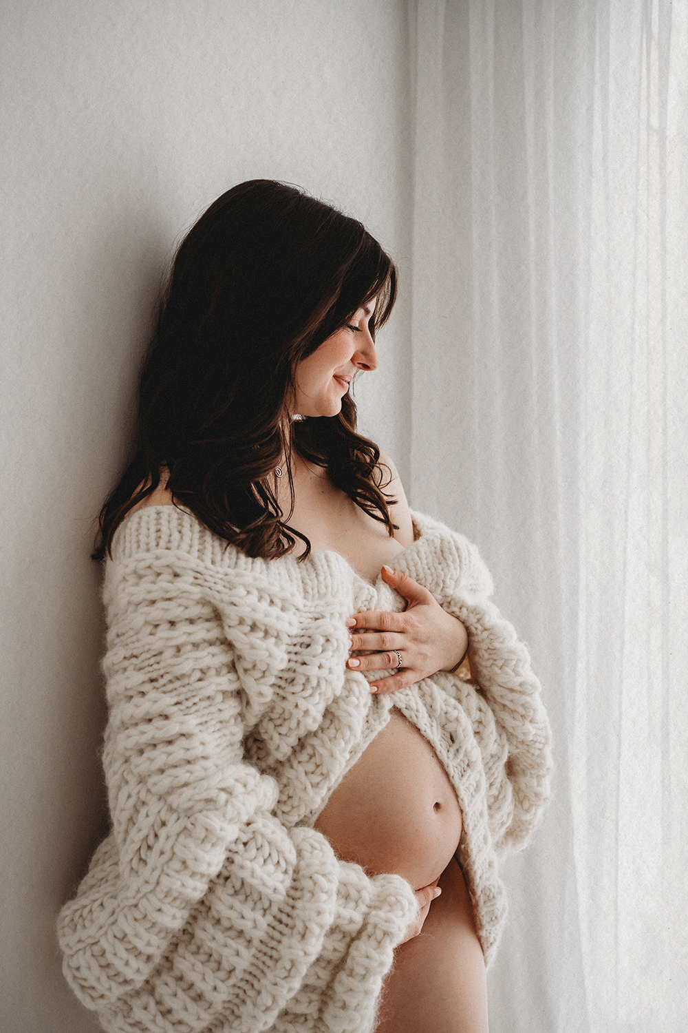 zwangerschapsshoot in Limburg. Daglichtstudio in zuid Limburg